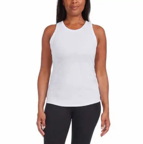 Danskin Womens Rib Tank Top 3 Pack Soft Ribbed Activewear Racerback Size Medium - Picture 6 of 7